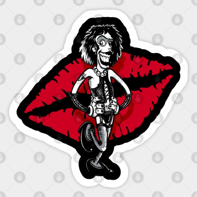 The rocky horror picture show lips Sticker by WikiDikoShop